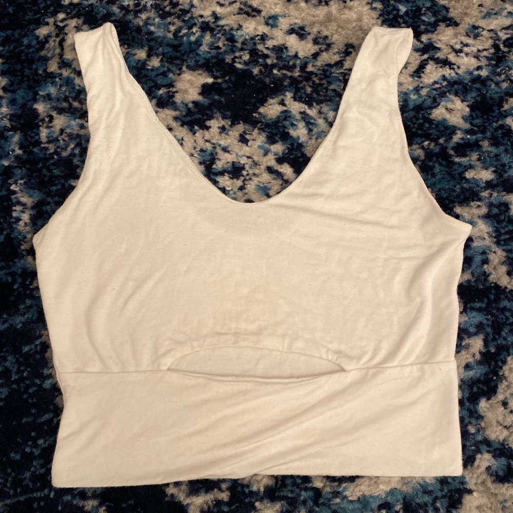 White tank top